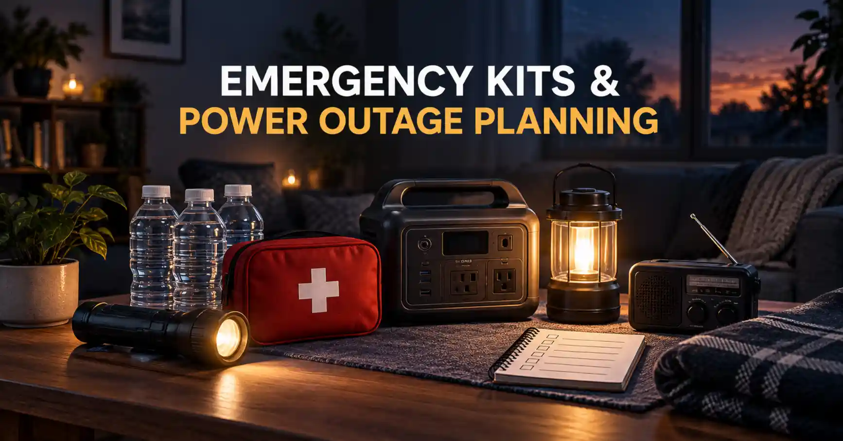 emergency kits and outage planning