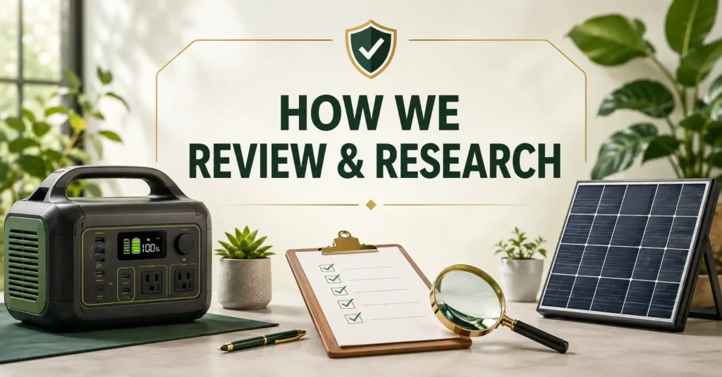 how we review and research
