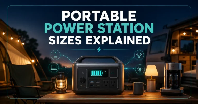 portable power station sizes explained
