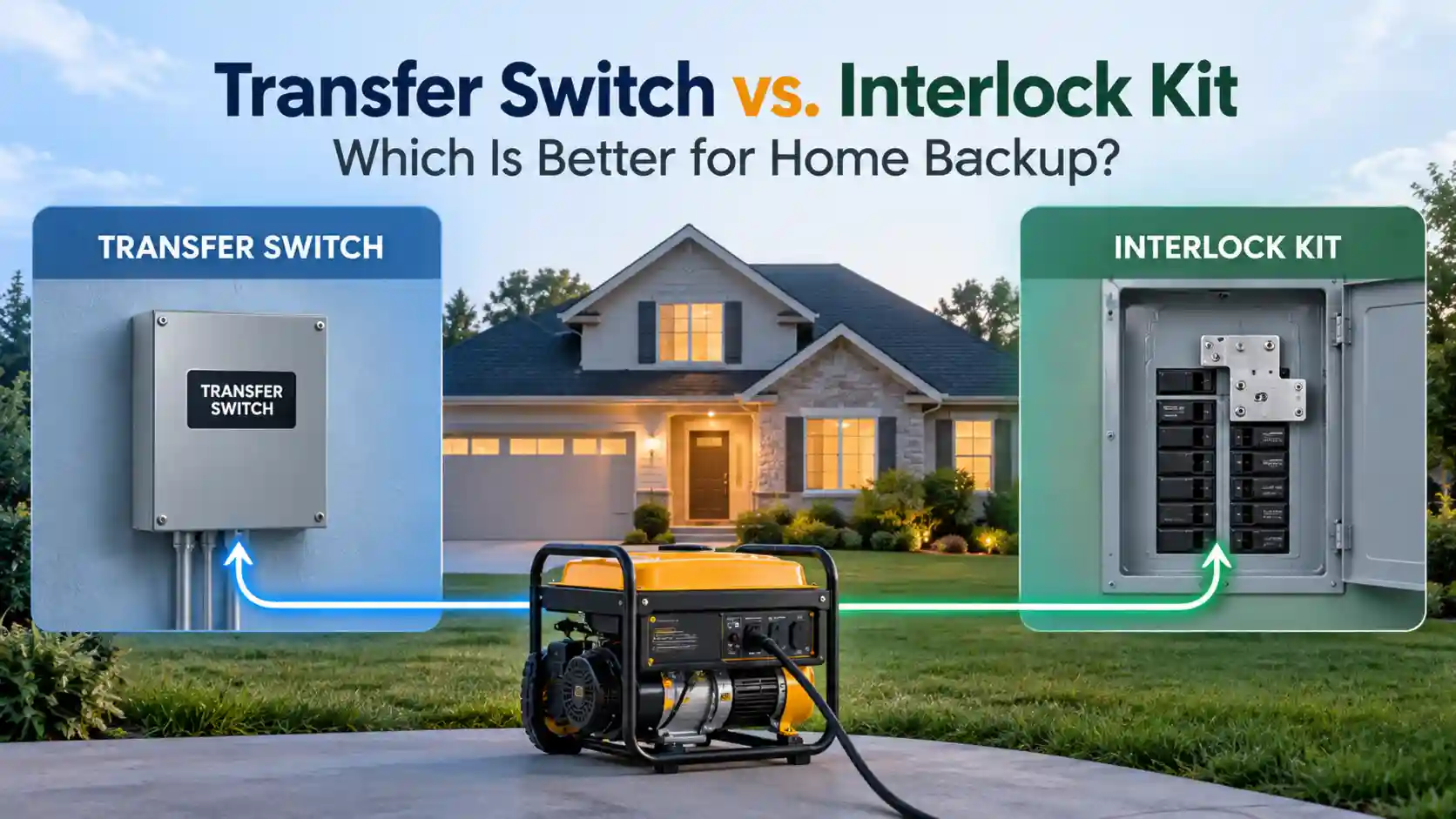 transfer switch vs interlock system